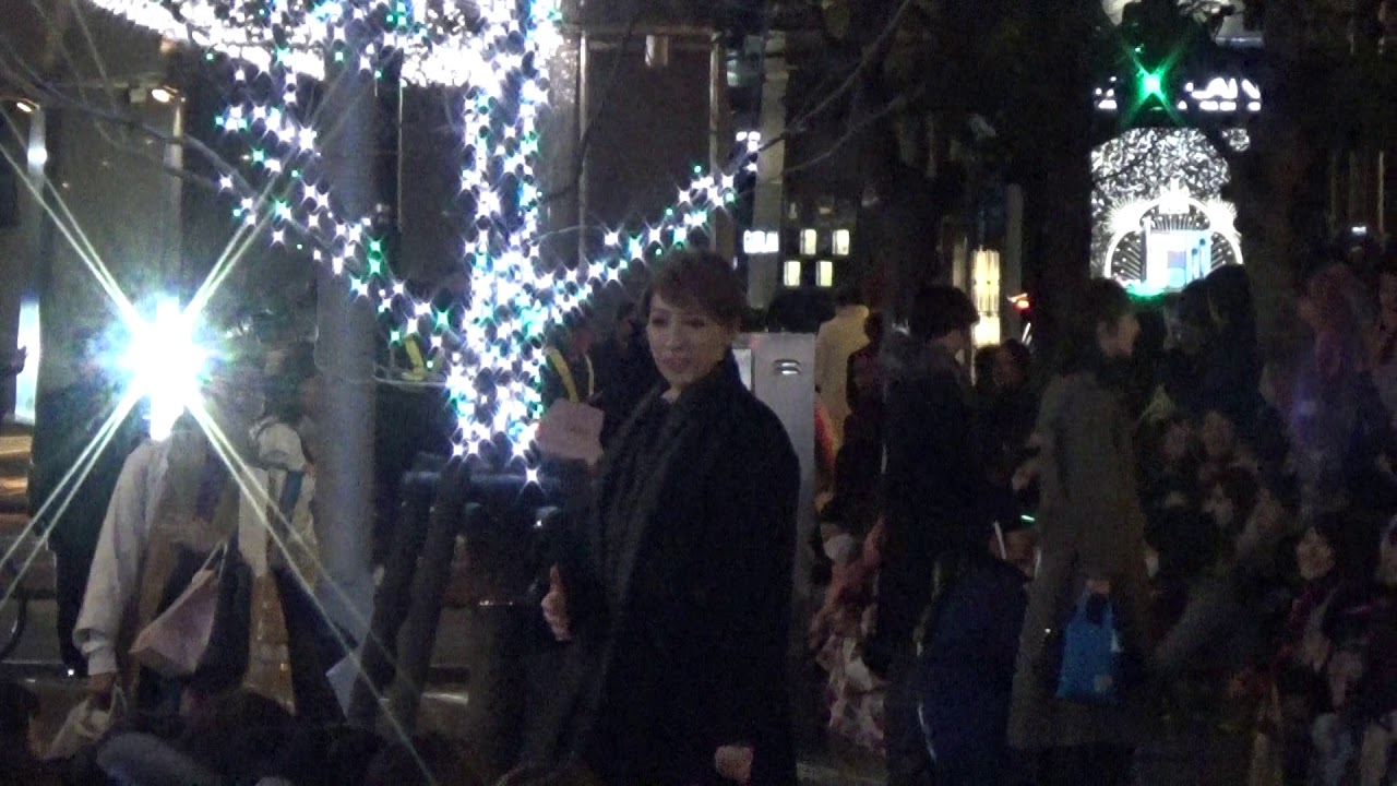 真風涼帆！千秋楽クリスマスイブ東京宝塚宙組2018/12/24出待ち白鷺の城