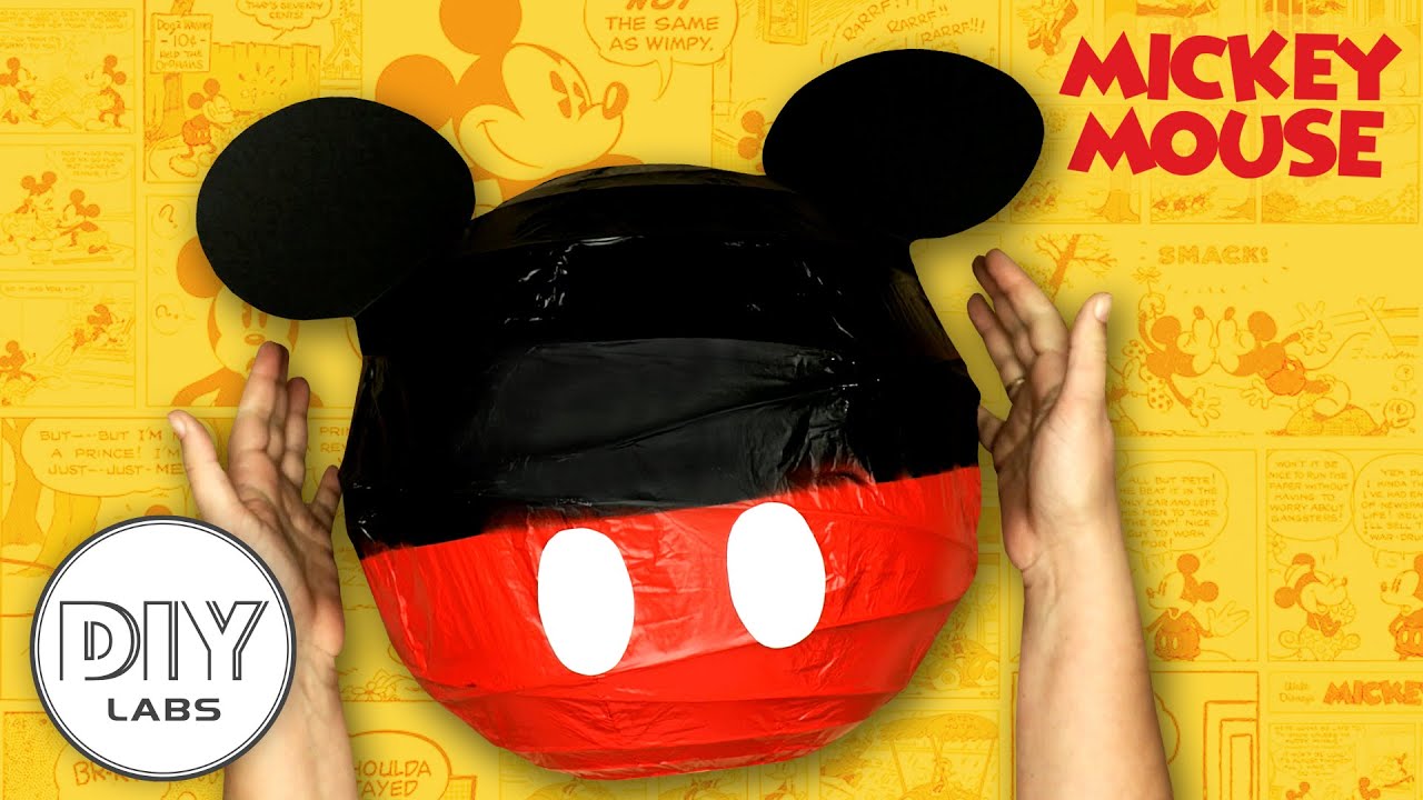 MICKEY MOUSE CENTERPIECE | Paper Craft | Fast-n-Easy | DIY Labs