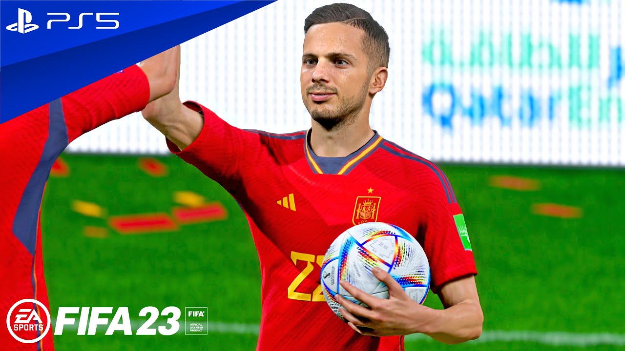 FIFA 23 - Spain vs. Brazil - World Cup 2022 Final Match | PS5™ [4K60]