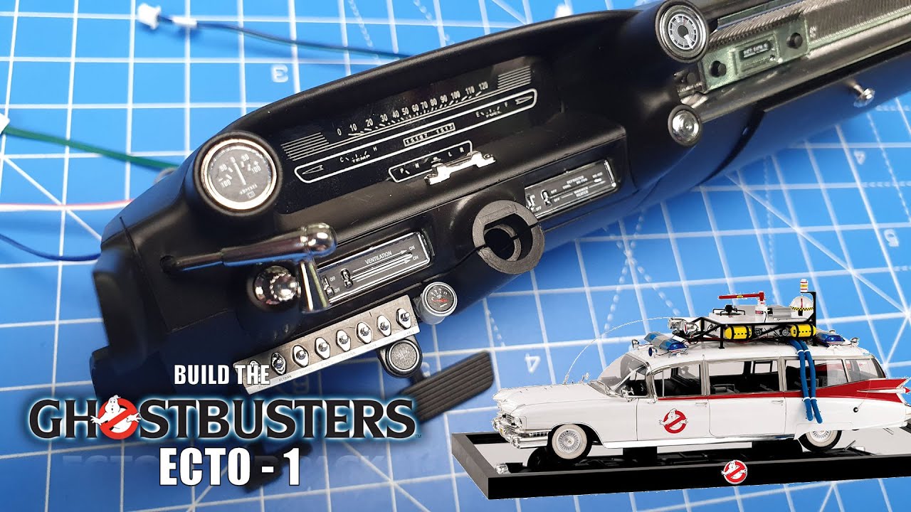 Build the Ghostbusters Ecto-1 - Part 42 - Gentec Antenna and Emergency Brake Pedal