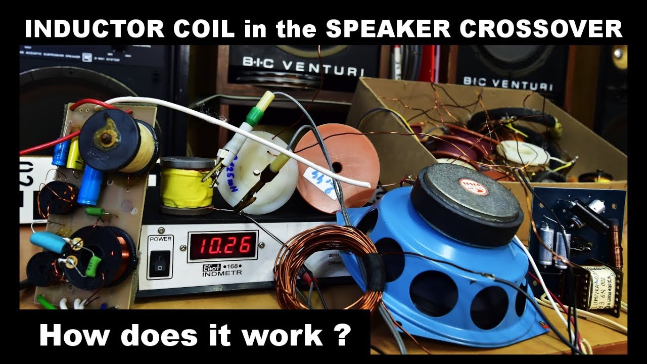 DEMONSTRATION How it works Air & Iron Core INDUCTOR COIL in speaker crossover