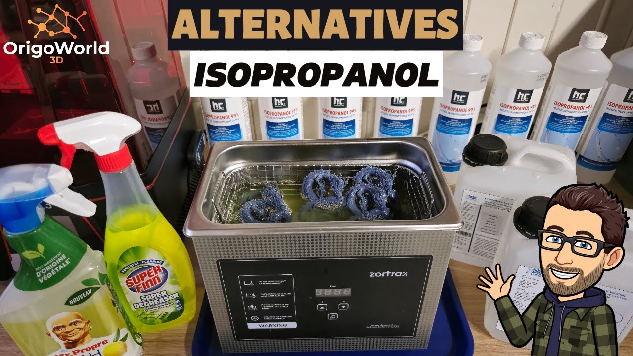 Comment nettoyer facilement vos impressions 3D résine sans isopropanol
