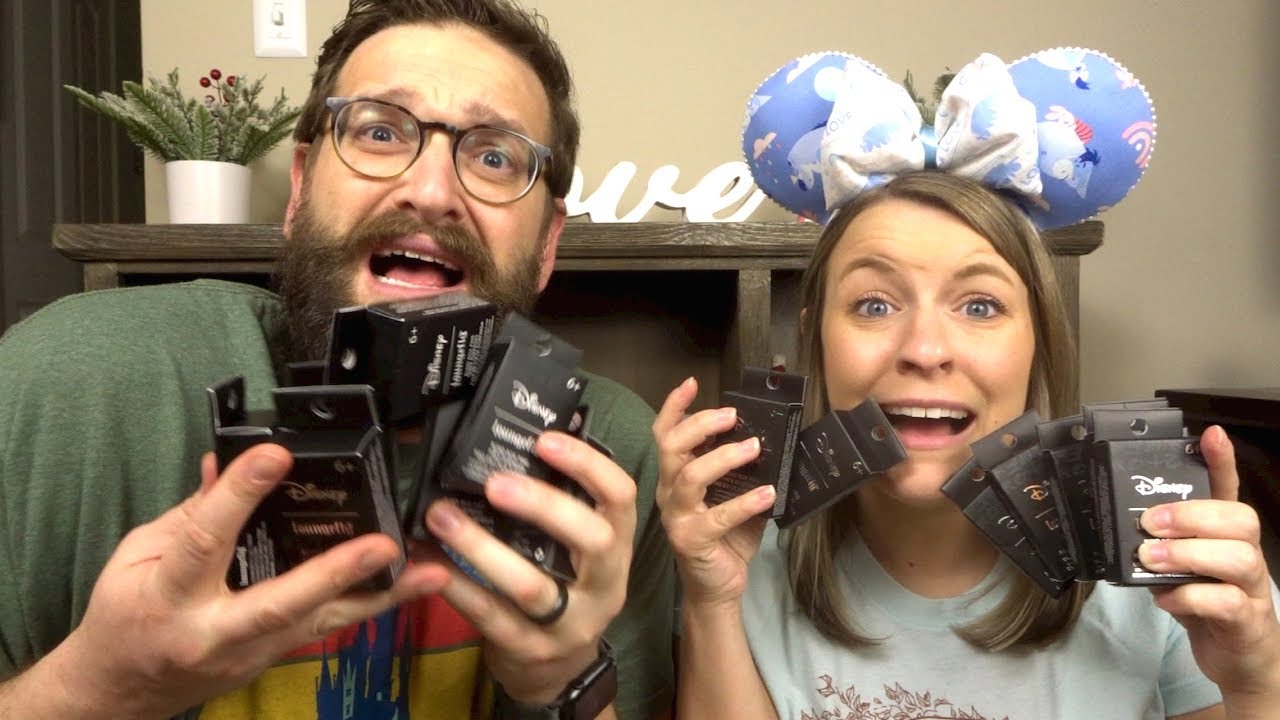 Disney Pin Unboxing Challenge!!! WHO WILL WIN?!