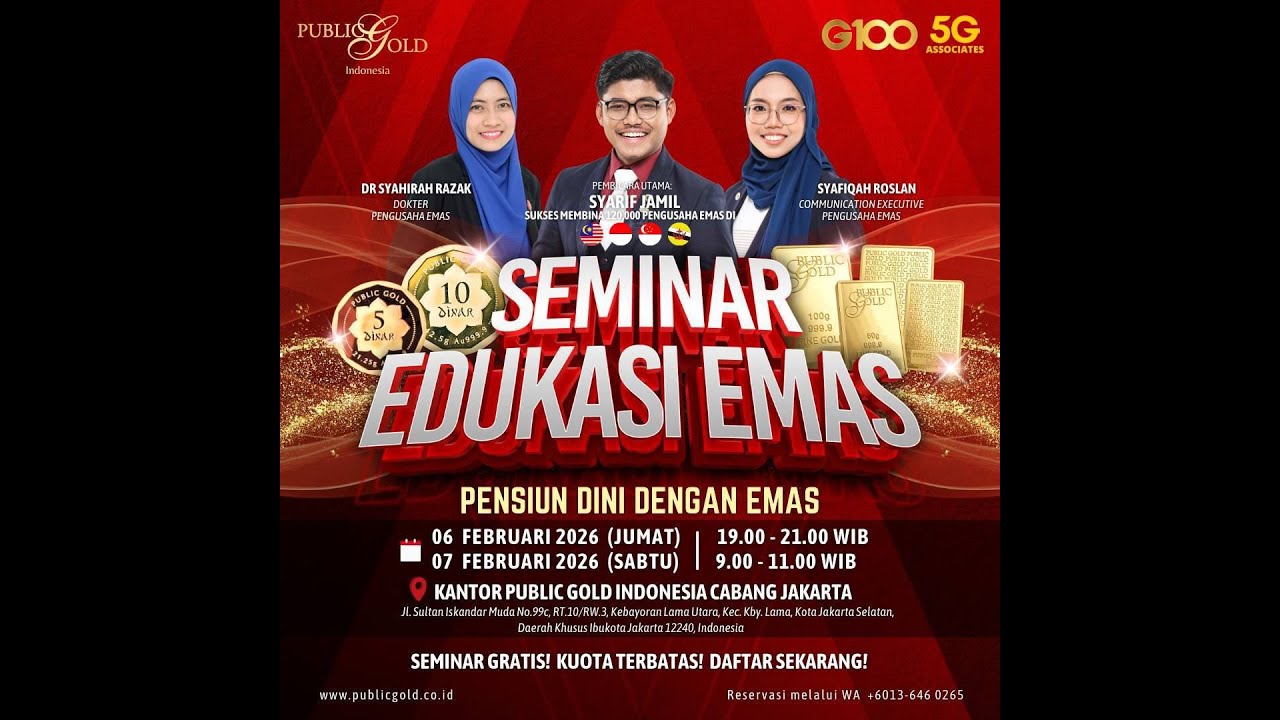 SEMINAR EDUKASI EMAS - Public Gold Indonesia Cabang Jakarta