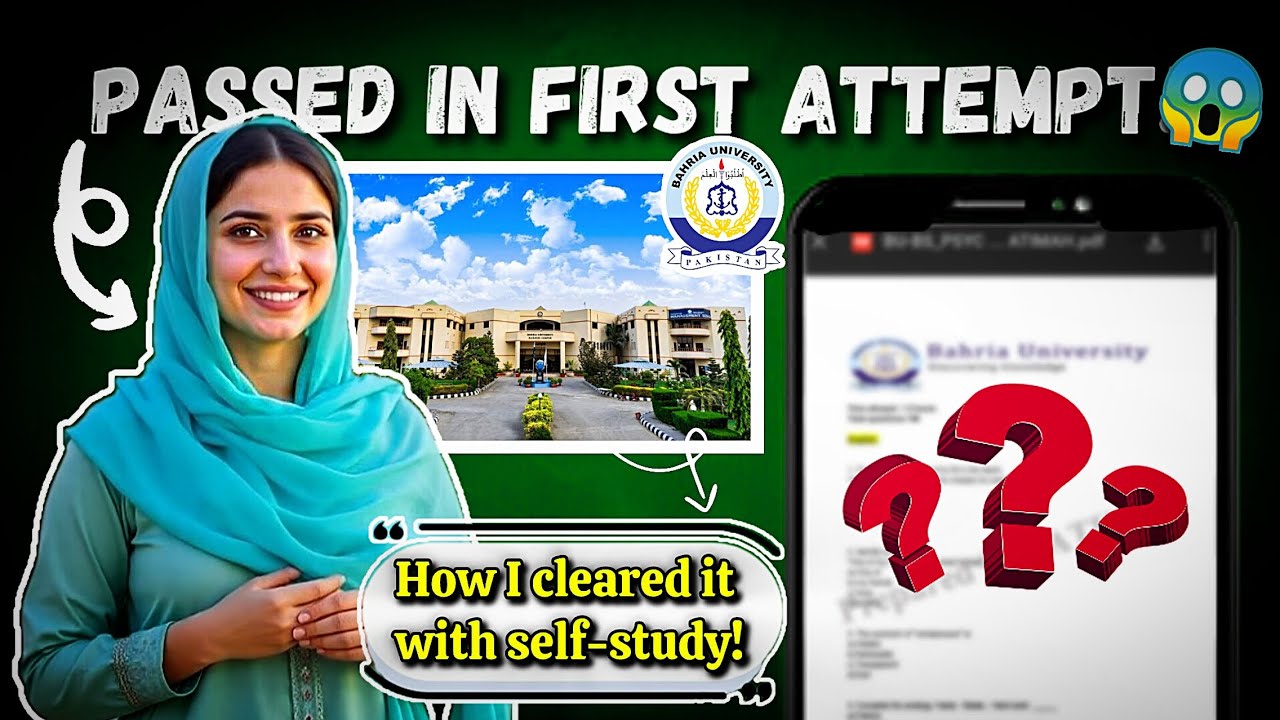 How I cleared Bahria University entry test in FIRST attempt 😱||My experience 💯||