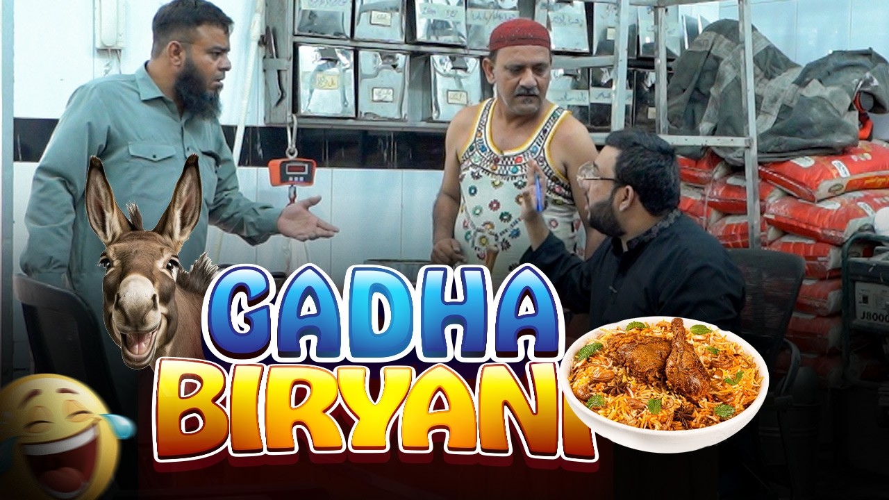 | GADHA BIRYANI | Prank By Nadir Ali & Amir Baba | P4Pakao | 2026