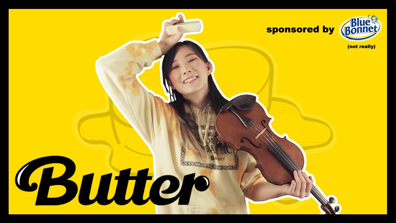 BTS 'BUTTER' - Violin Cover (+Free Sheets)