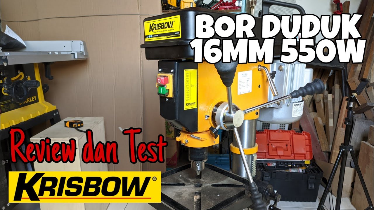 BOR DUDUK KRISBOW 16MM - BENCH DRILL KRISBOW 16M