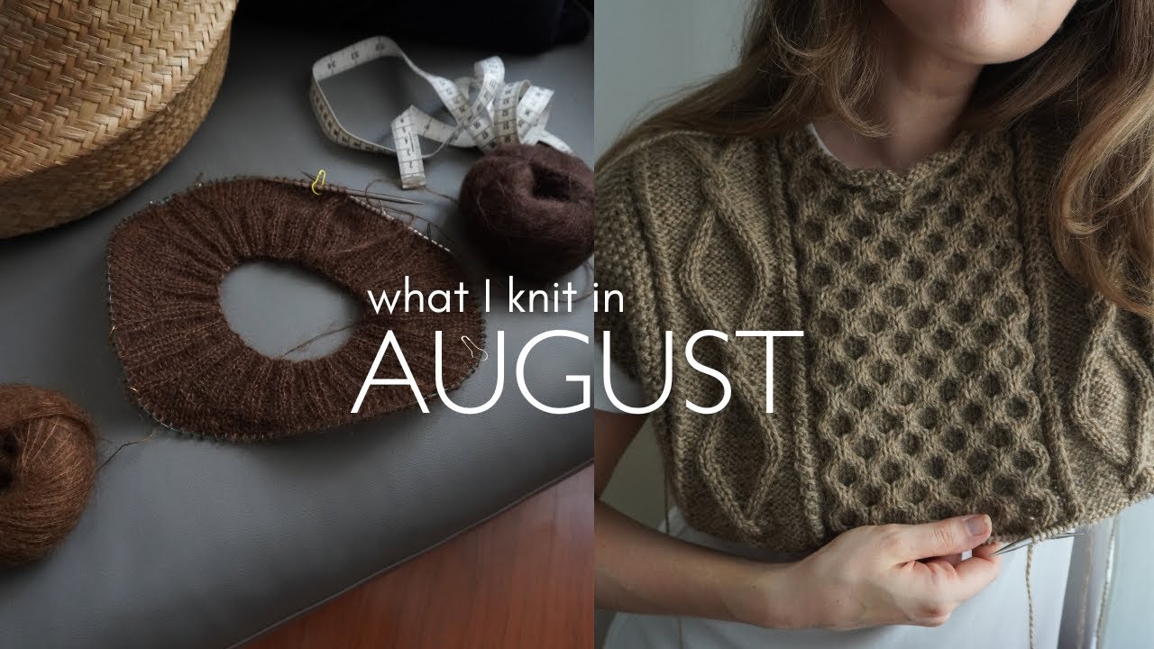 August Knits — свитер Dagmar, лёгкий свитер Joo + наборы для медового месяца