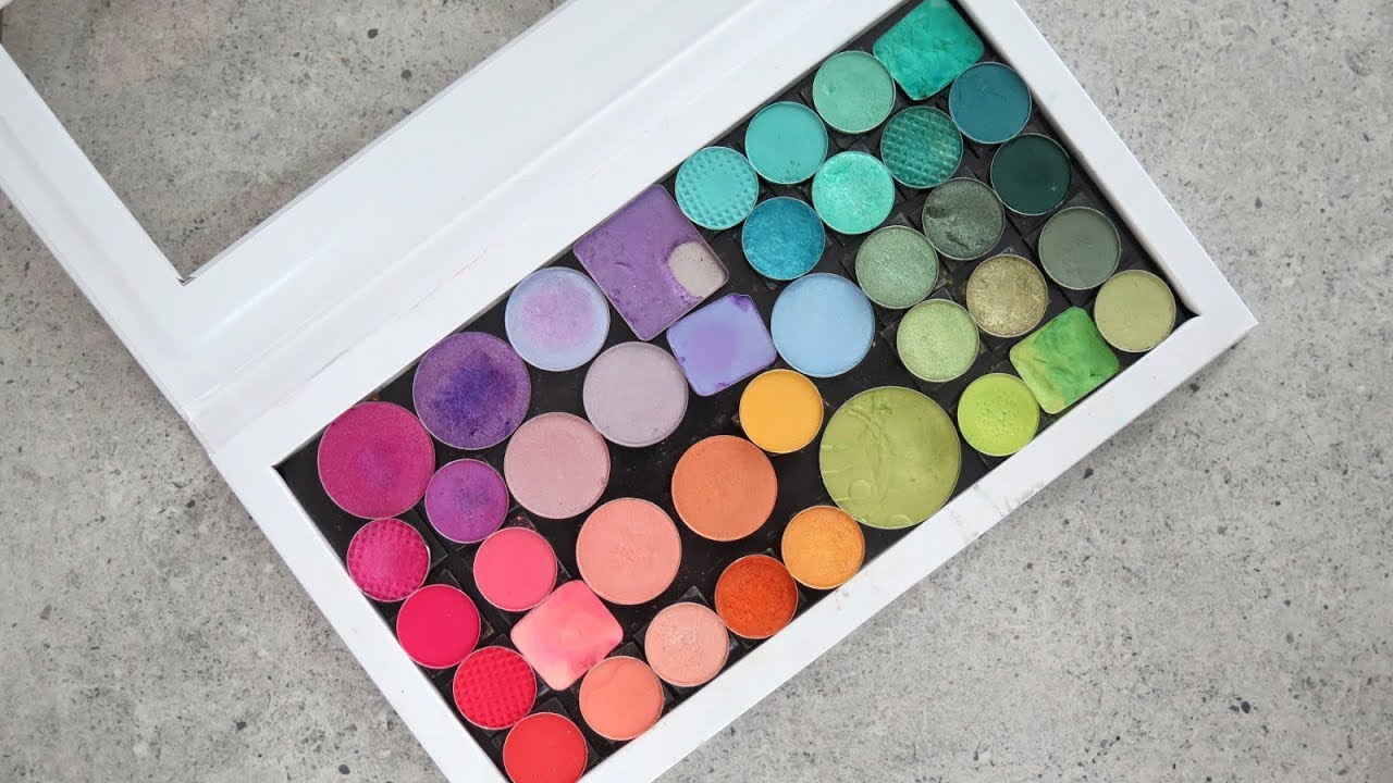 Magnetyczna paleta Glam Box i przenoszenie cieni do powiek Sleek