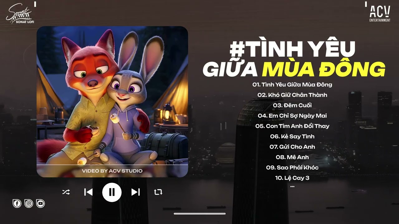 Vì tình yêu sẽ xóa tan giá băng... Tình Yêu Giữa Mùa Đông Lofi ♫ Nhạc Lofi Chill Buồn Cho Mùa Đông