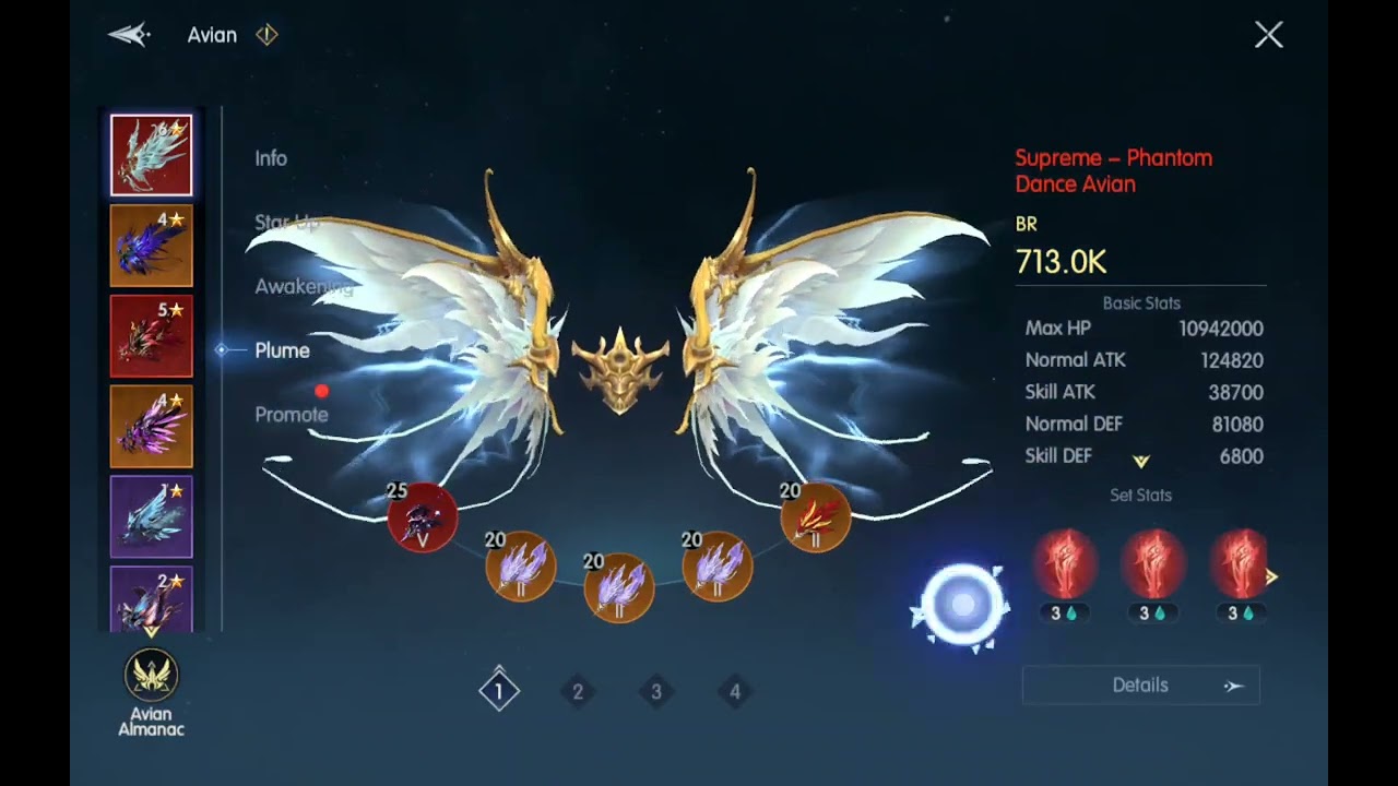 Chronicles of Infinity - How to get High BR with Avian
