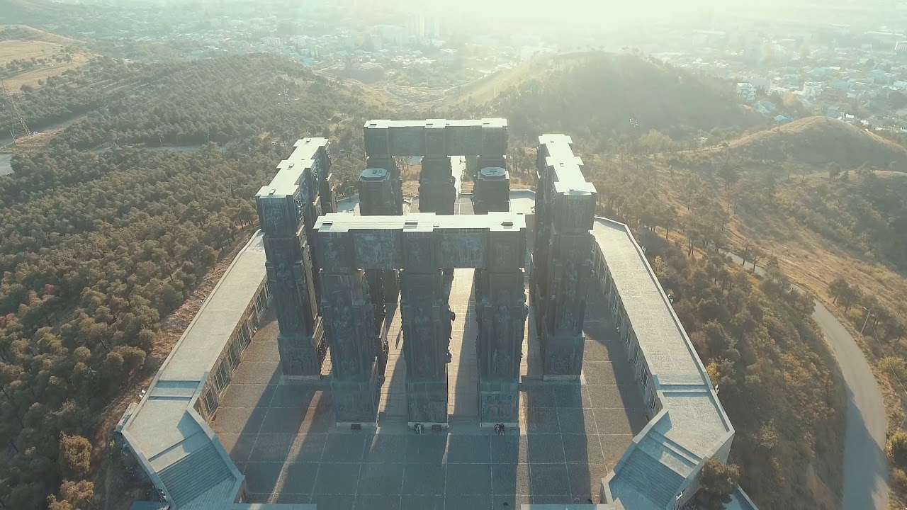 Georgia Tbilisi dron video 4Kთბილისი 4K