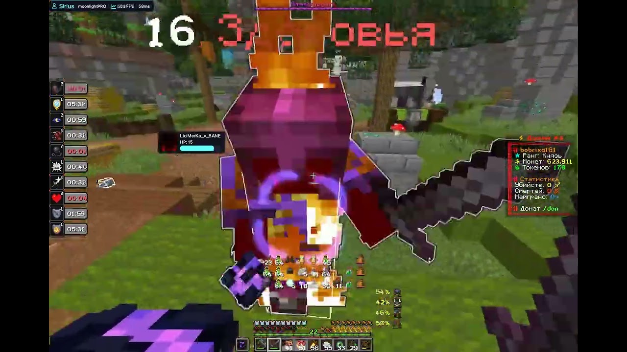 PvP Funtime iNeeweed | Kill HopeForFreeDom Ne_Licimerka