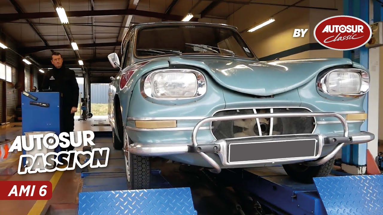 AUTOSUR Classic,  on a contr&ocirc;l&eacute; la Citro&euml;n Ami 6 du TourdeGaule d'Amisix!