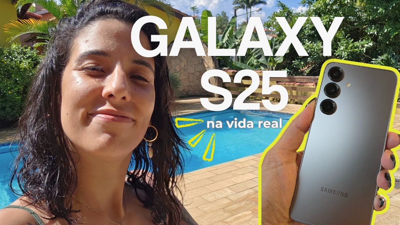 Galaxy S25 na vida real! A BATERIA aguenta um dia na vida? VLOG