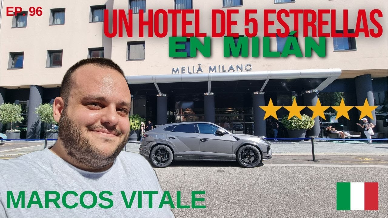 Así es el HOTEL 5 ESTRELLAS de MELIÁ en MILÁN 🏨🛎️🇮🇹