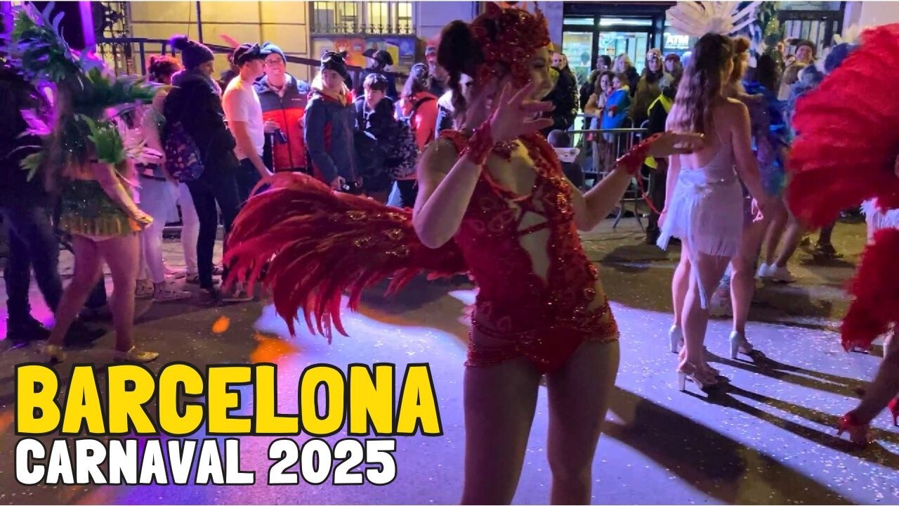 CARNAVAL DE BARCELONA | Rua de Carnaval de Gràcia 2025 | Barcelona Carnival