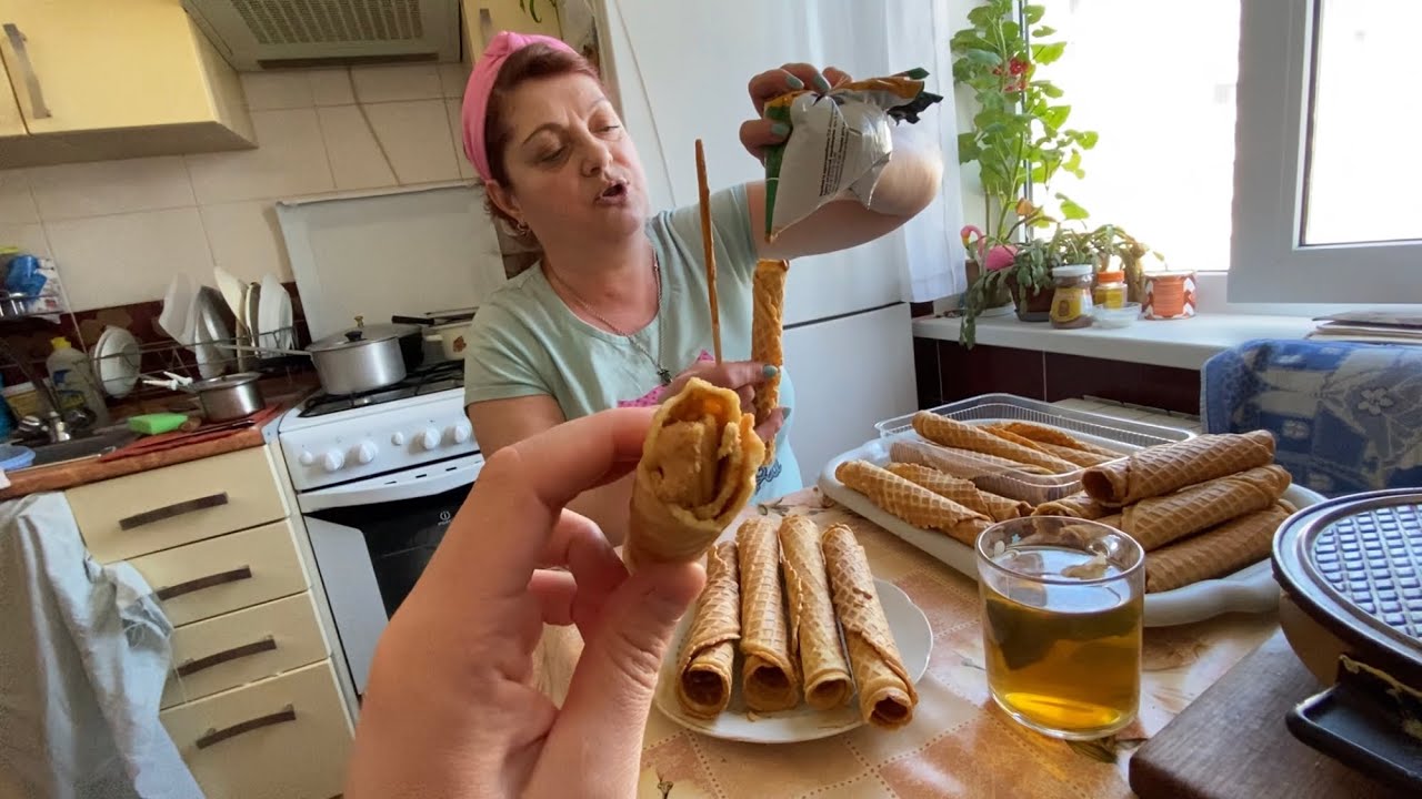 ТРУБОЧКИ СО СГУЩЕНКОЙ ИЗ ДЕТСТВА