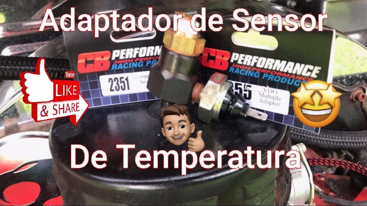 Adaptador de sensor de temperatura para vocho carburado