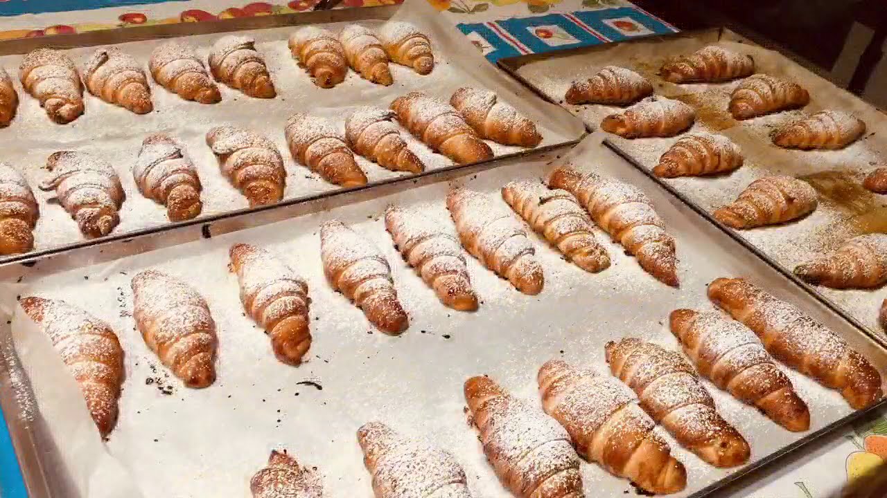 Brioches fatte in casa come al bar