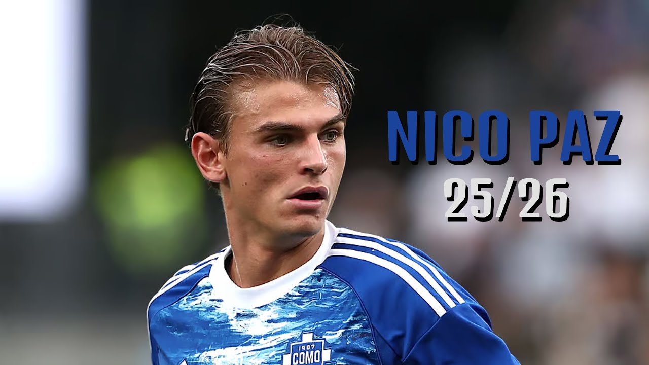 NICO PAZ &ndash; Como&acute;s Rising Star 🌟 | 2025/26 Highlights HD