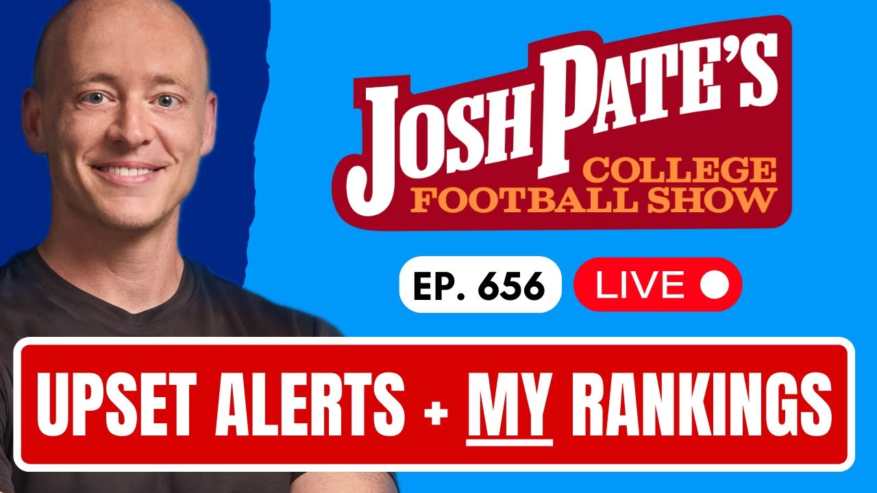 My PERSONAL Top 25 Rankings | Week 2 Upset Alerts | September Chaos | Cole Cubelic Returns
