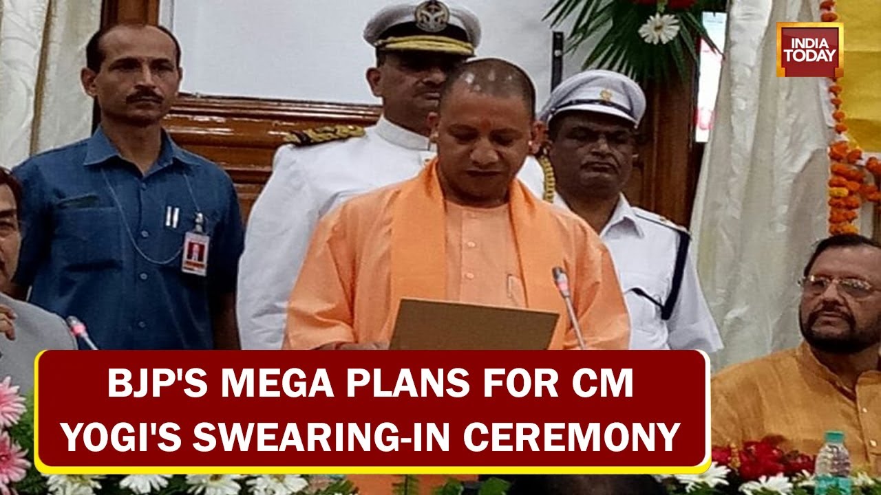 BJP Is Making A Elaborate Plan To Make CM Yogi Adityanath's Oath Taking Ceremony A Historic Moment