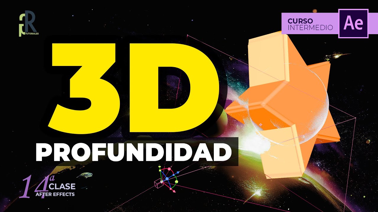 #14 Capas 3D en After Effects - Tutorial 3D After Effects - Tutoriales de After Effects en español