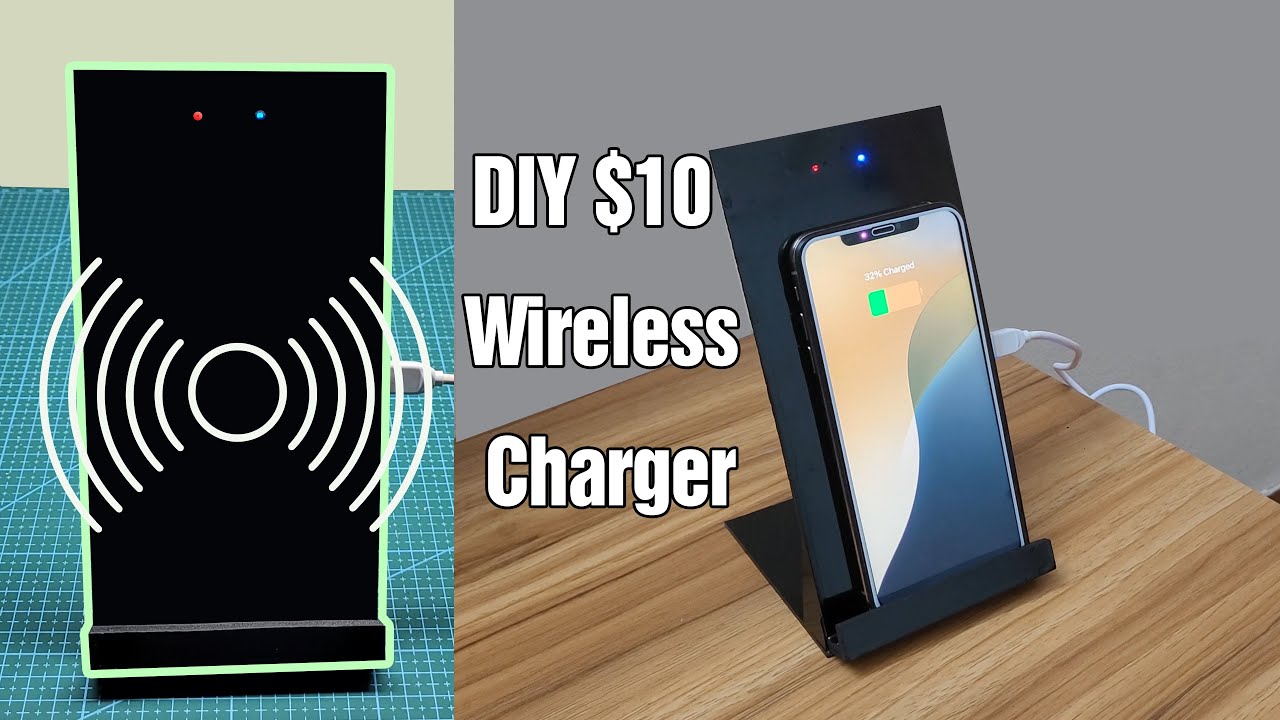 How to Make a $10 DIY Wireless Charging Stand
