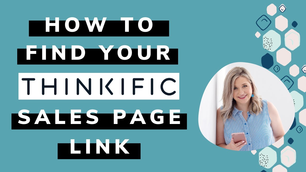 How to find your Thinkific Course Sales Page Link