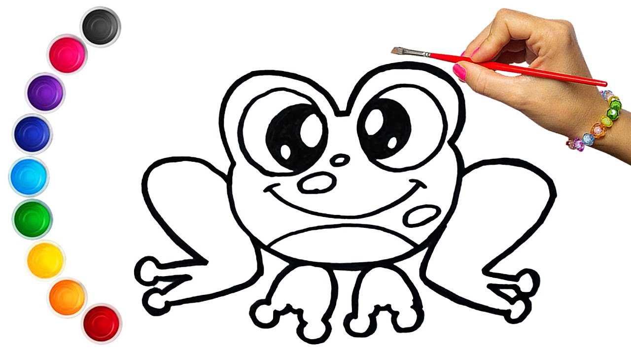COMO DESENHAR UM SAPO | SAPO CURURU | GALINHA PINTADINHA | DESENHO DE PINTAR 🐸
