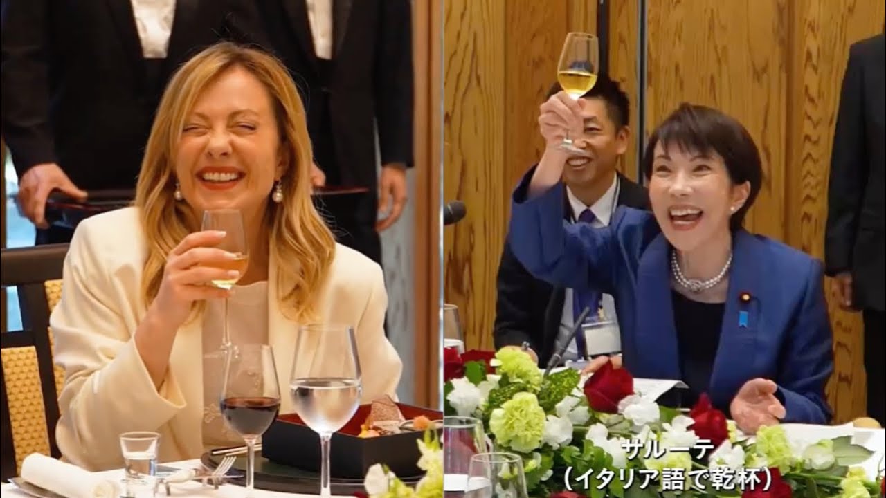 “TANTI AUGURI GIORGIA” - IL COMPLEANNO DI MELONI IN GIAPPONE: TAKAICHI CANTA IN ITALIANO