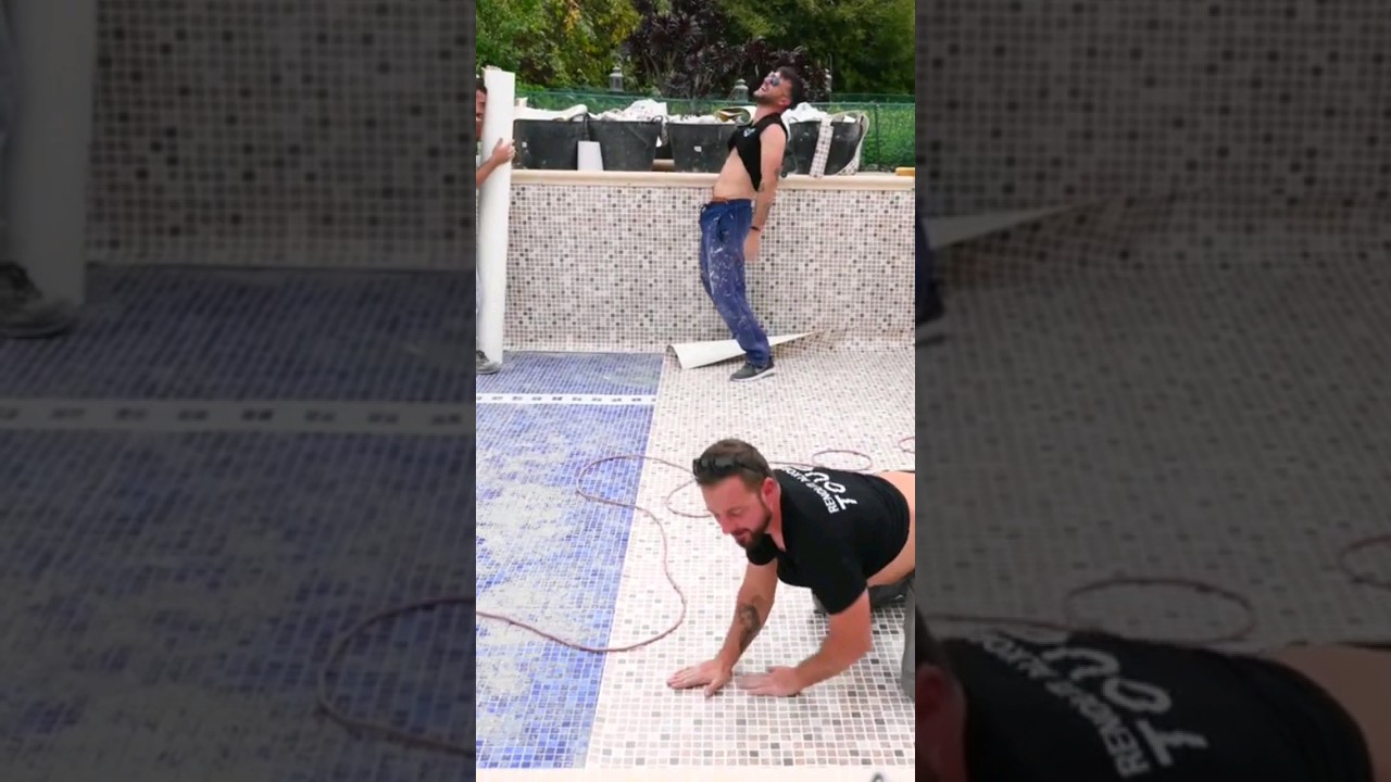 🏊&zwj;♀️💙🐳 Pool renovations with PVC liner #poolliner #pvc #swimming #pool #diy #waterpool #swimmingpool