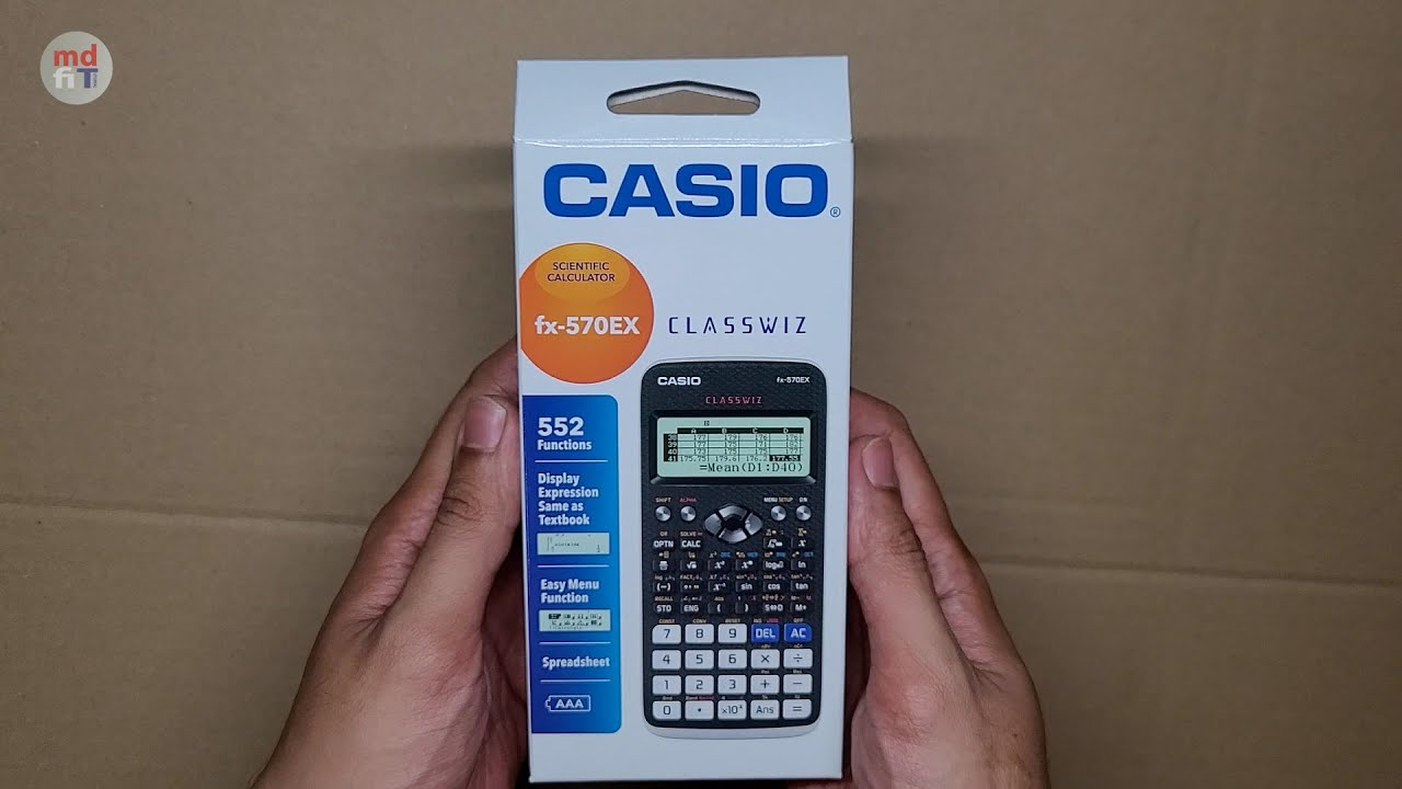 Casio fx-570EX - Scientific Calculator | UNBOXING