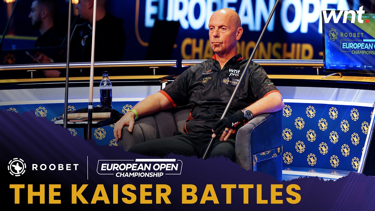 European ROYALTY in action as Ralf Souquet gets campaign underway | 2026 Roobet European Open