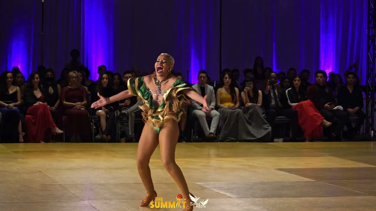 Xiomar Rivas campeona the summit  solista salsa profesional