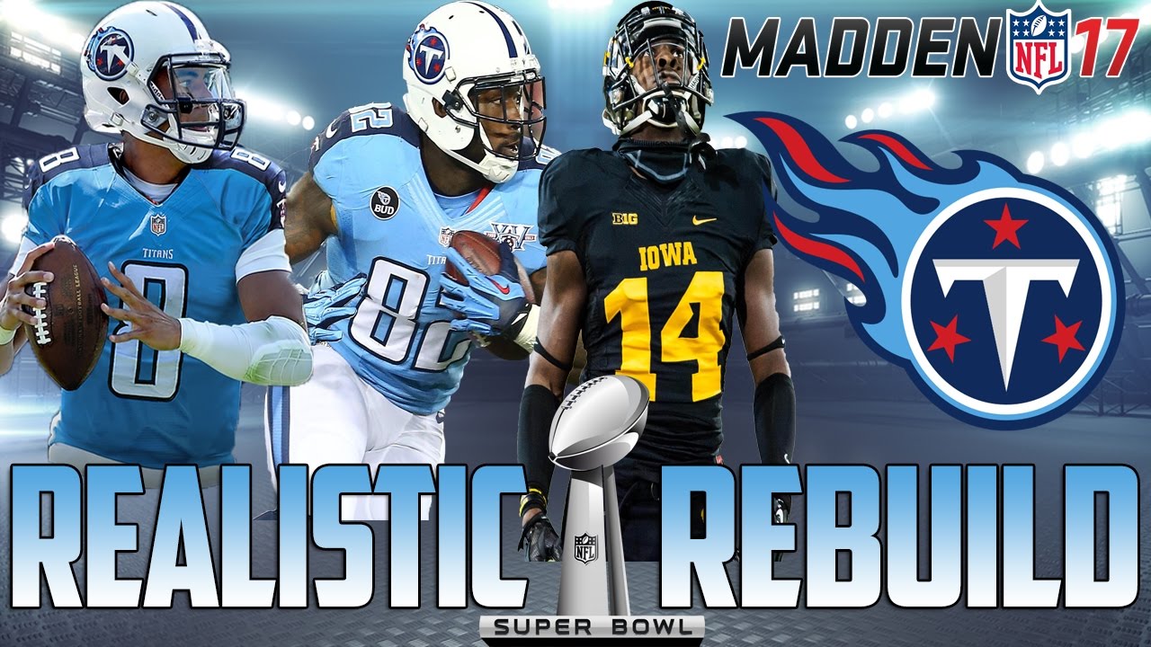 Madden 17 Connected Franchise | Realistic Rebuild: Tennessee Titans | How Good is Mariota?
