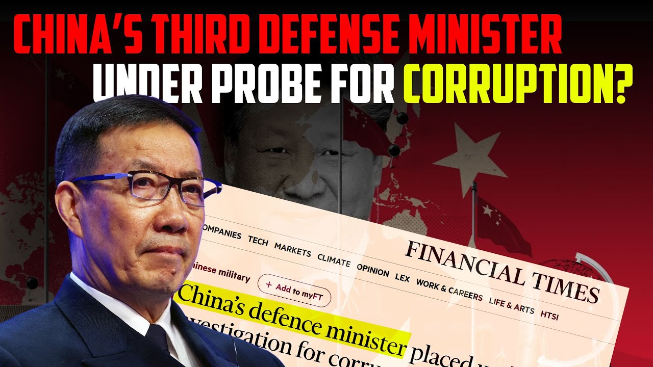China's 3rd defense minister also turned out to be corrupt