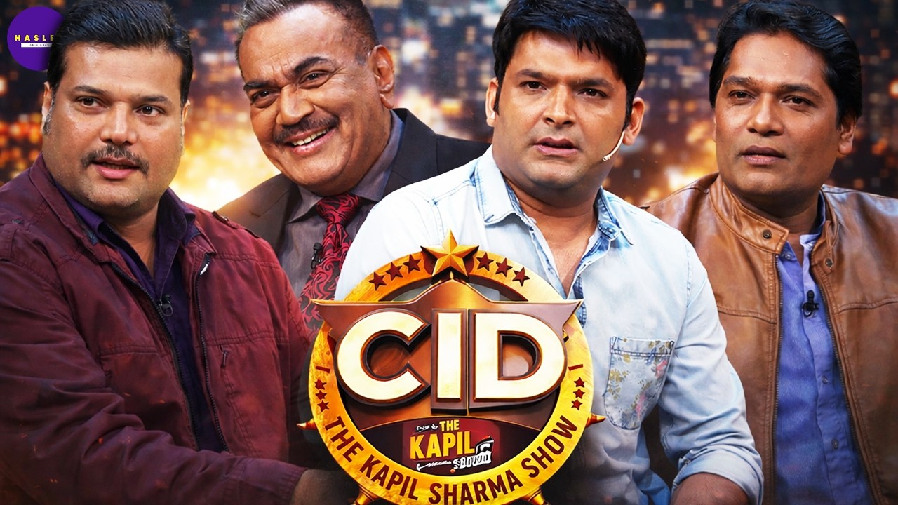ACP Pradyuman & Daya Comedy Moments 🤣 CID Team Full Masti on Kapil Sharma Show 🎭