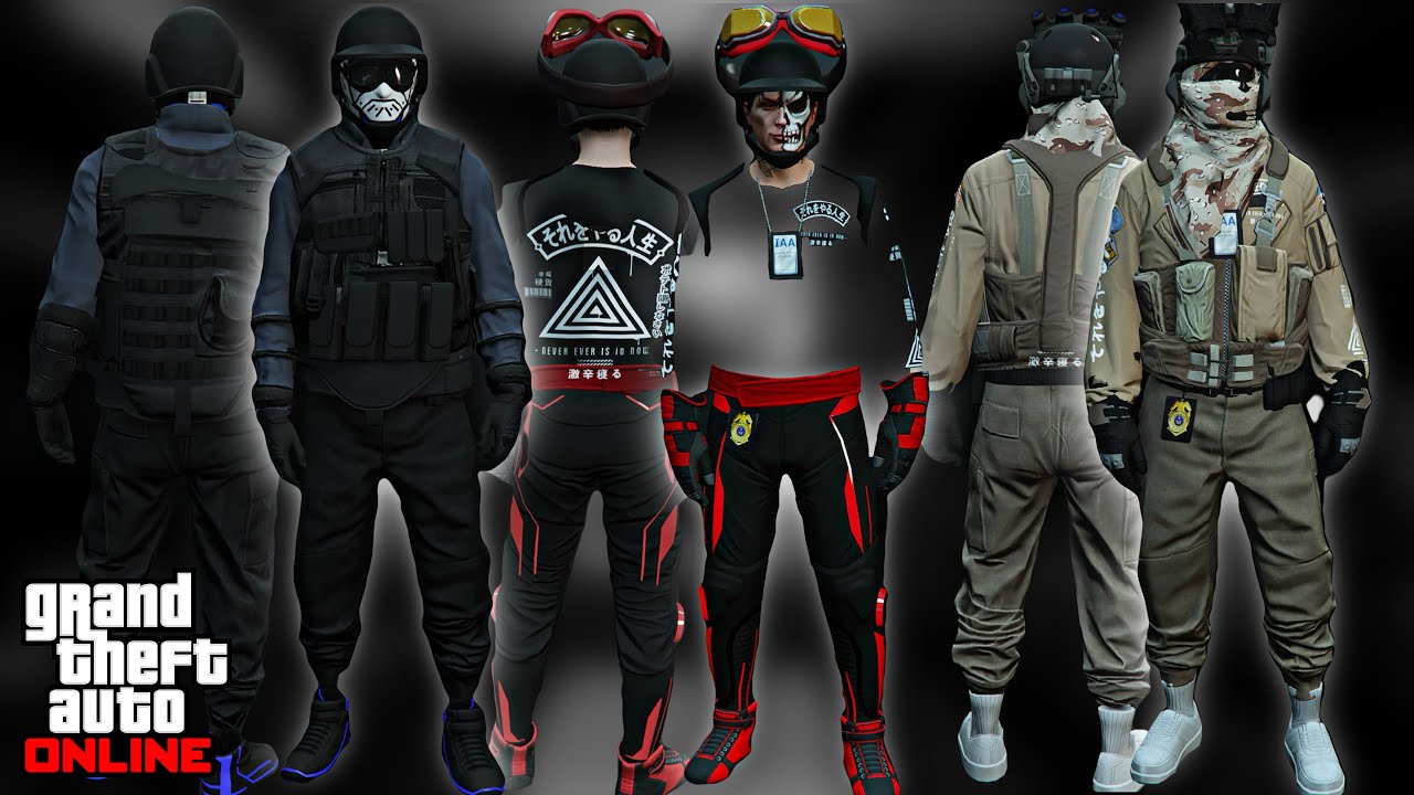 *NEW* How To Get Multiple Modded Outfits All At Once In GTA 5 Online (SWAT CEO VEST)