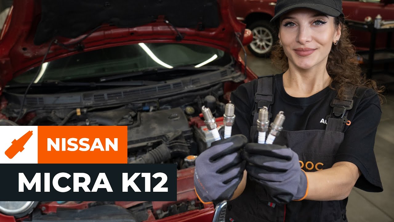 Wie NISSAN MICRA K12 Zündkerze wechseln [AUTODOC TUTORIAL]