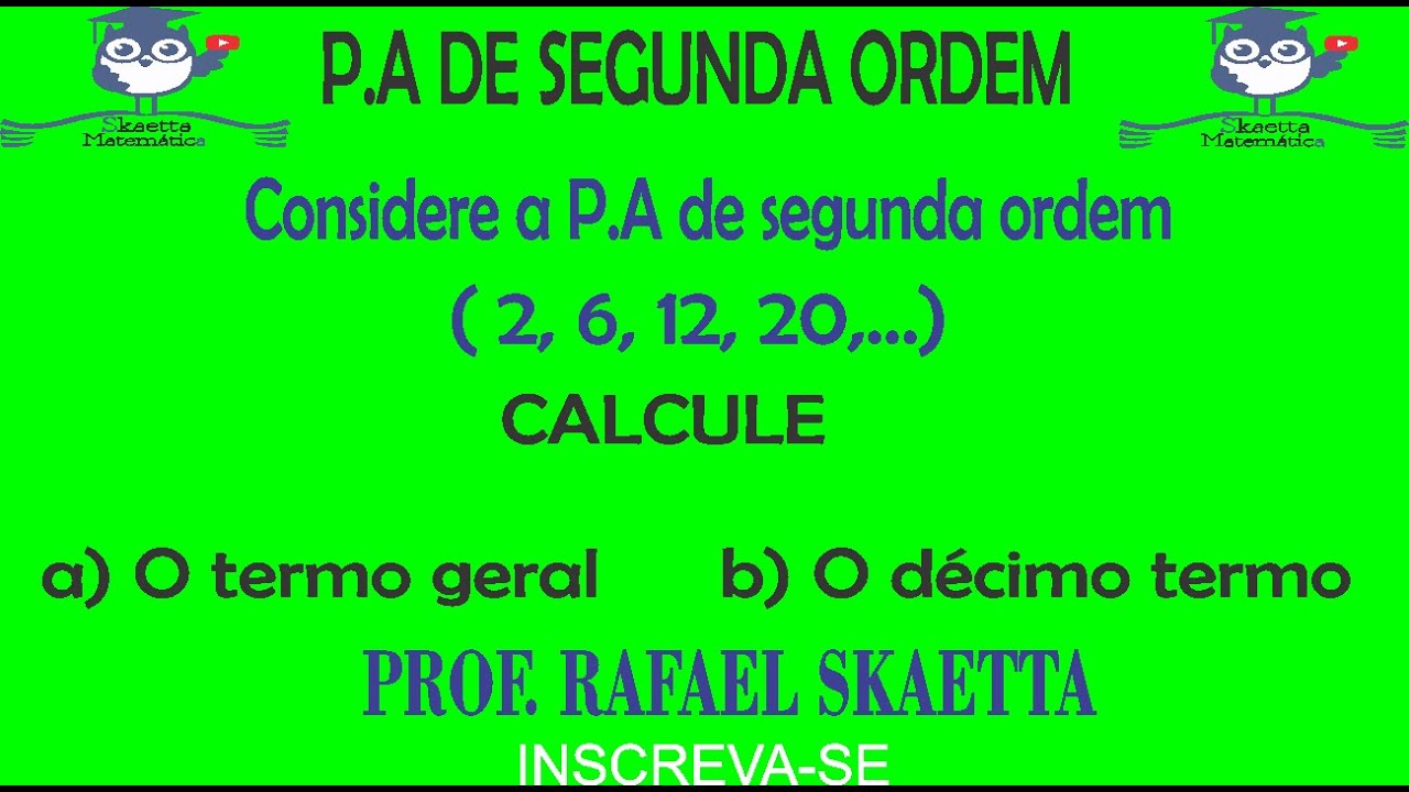P A de segunda ordem