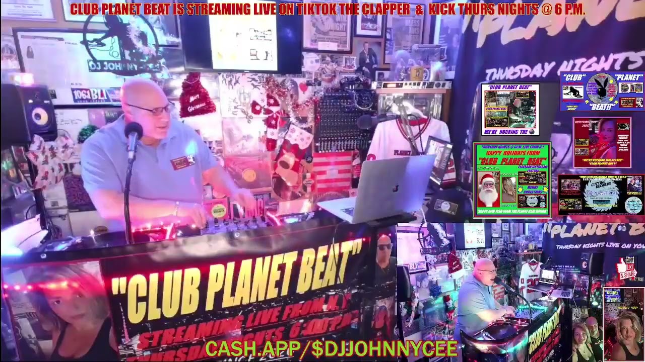 ''CLUB PLANET BEAT'' LIVE 12/26/25 OLD SCHOOL HOLIDAY MIXSHOW TIKTOK/CLAPPER &KICK.COM