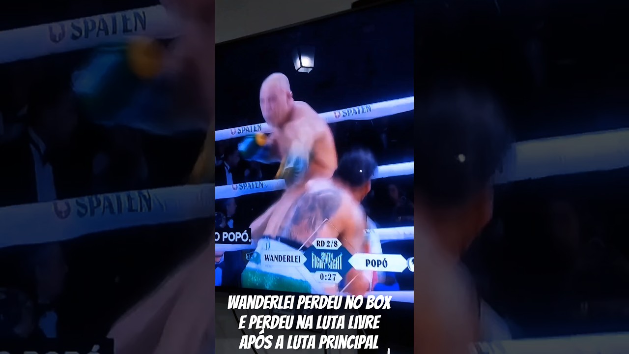 LUTA POPO X WANDERLEI SILVA