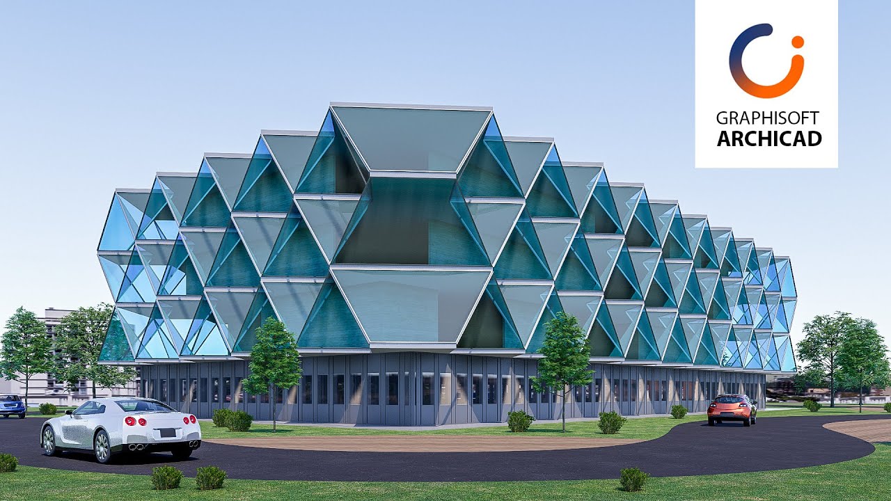 Architecture Parametric Fasade Design With Archicad 24