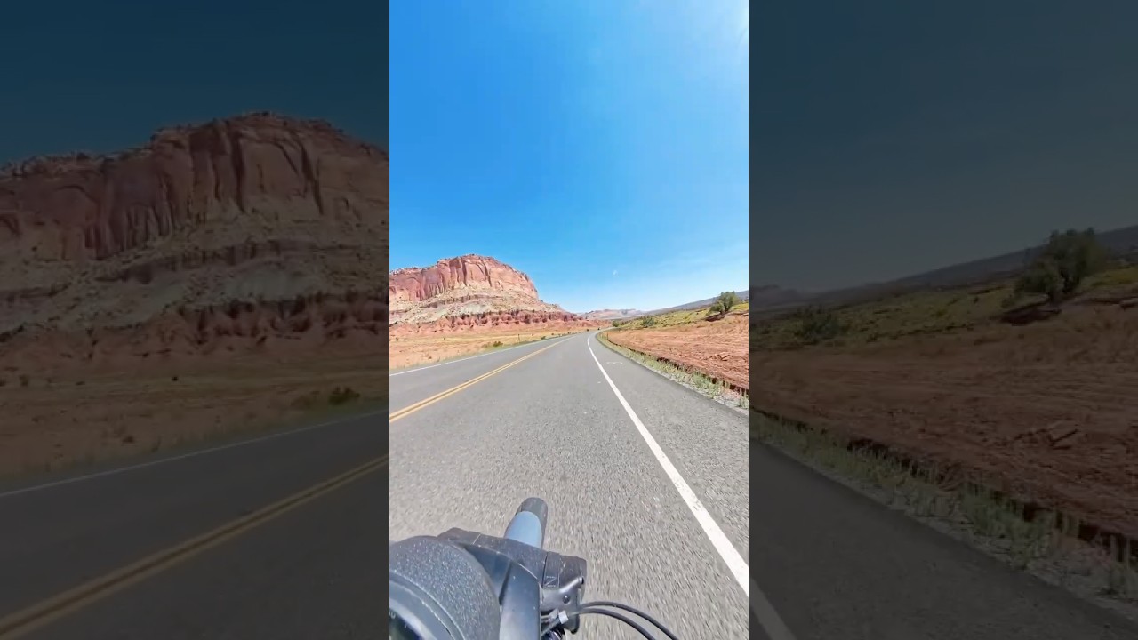 Capitol Reef NP on a Harley: Sunset, Orchard & Petroglyphs 