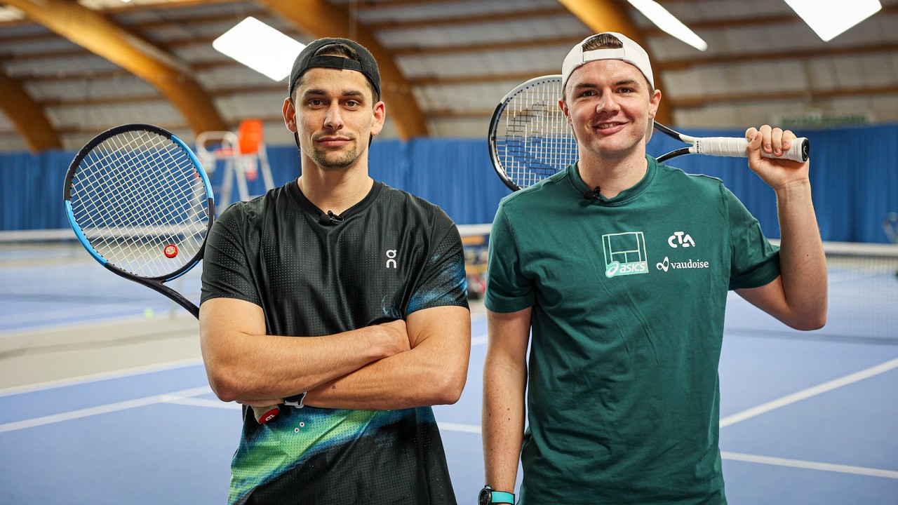 Ein Training mit Tennisprofi - Dominic Stricker