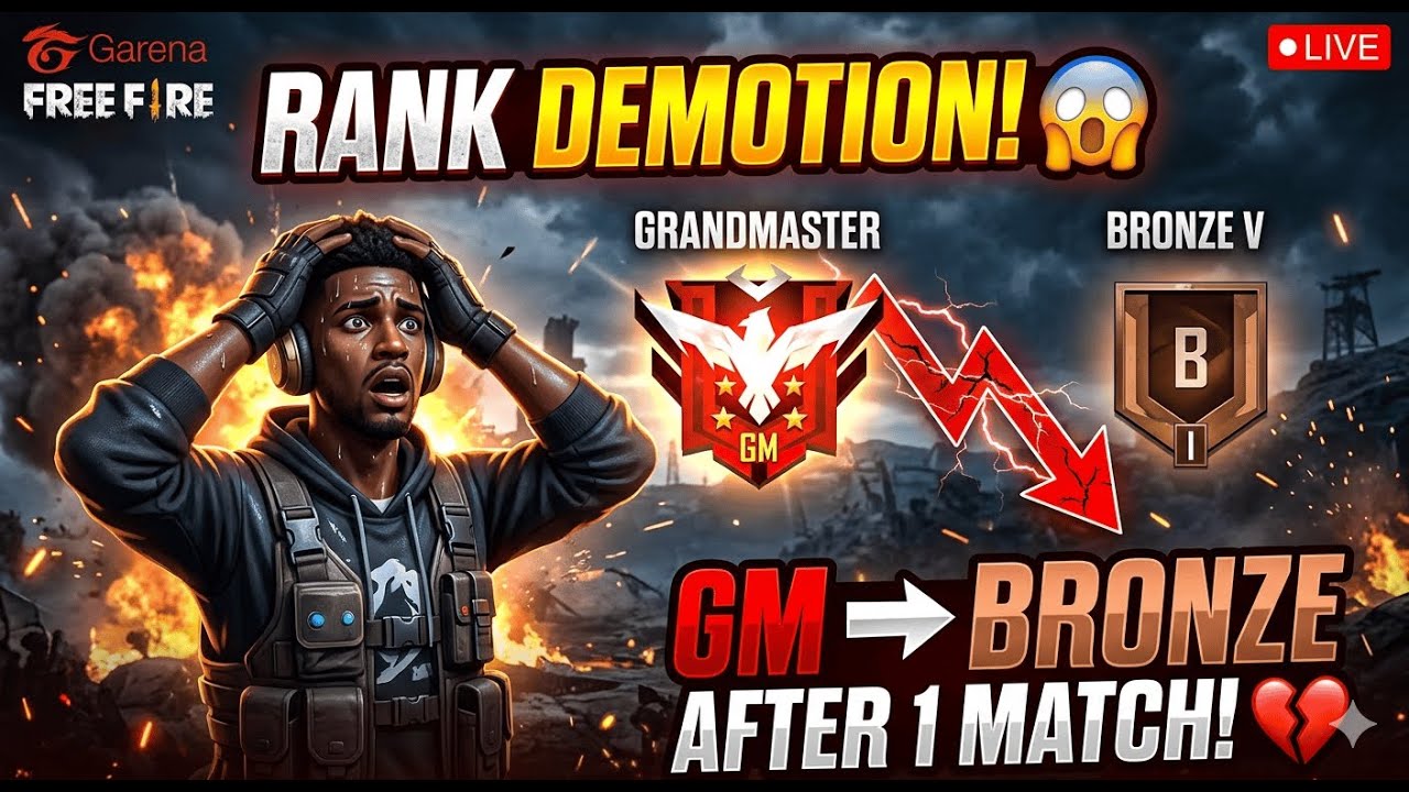 🔴Rank ekata mokada une!! | De- Ranked ? | #freefire #shortlive #shorts #shortfeed| GAMING MR.D
