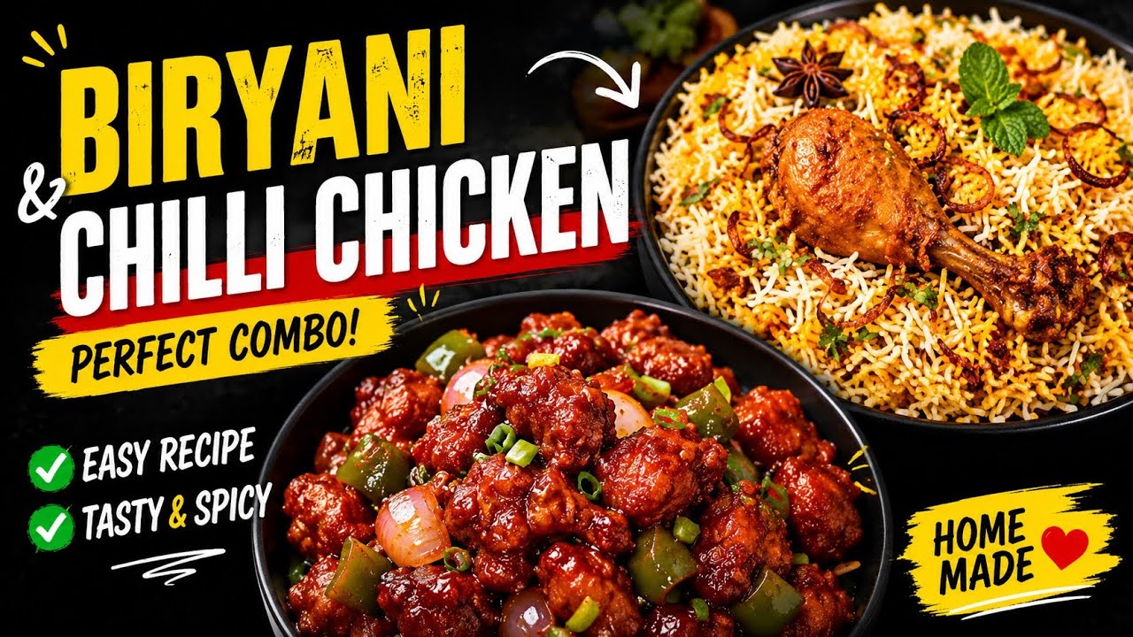 Lajavab Biryani & Chilli Chicken🍖🔥 | Beast Style | @BeastFood-x4l 